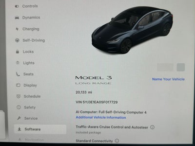 2025 Tesla Model 3 Long Range