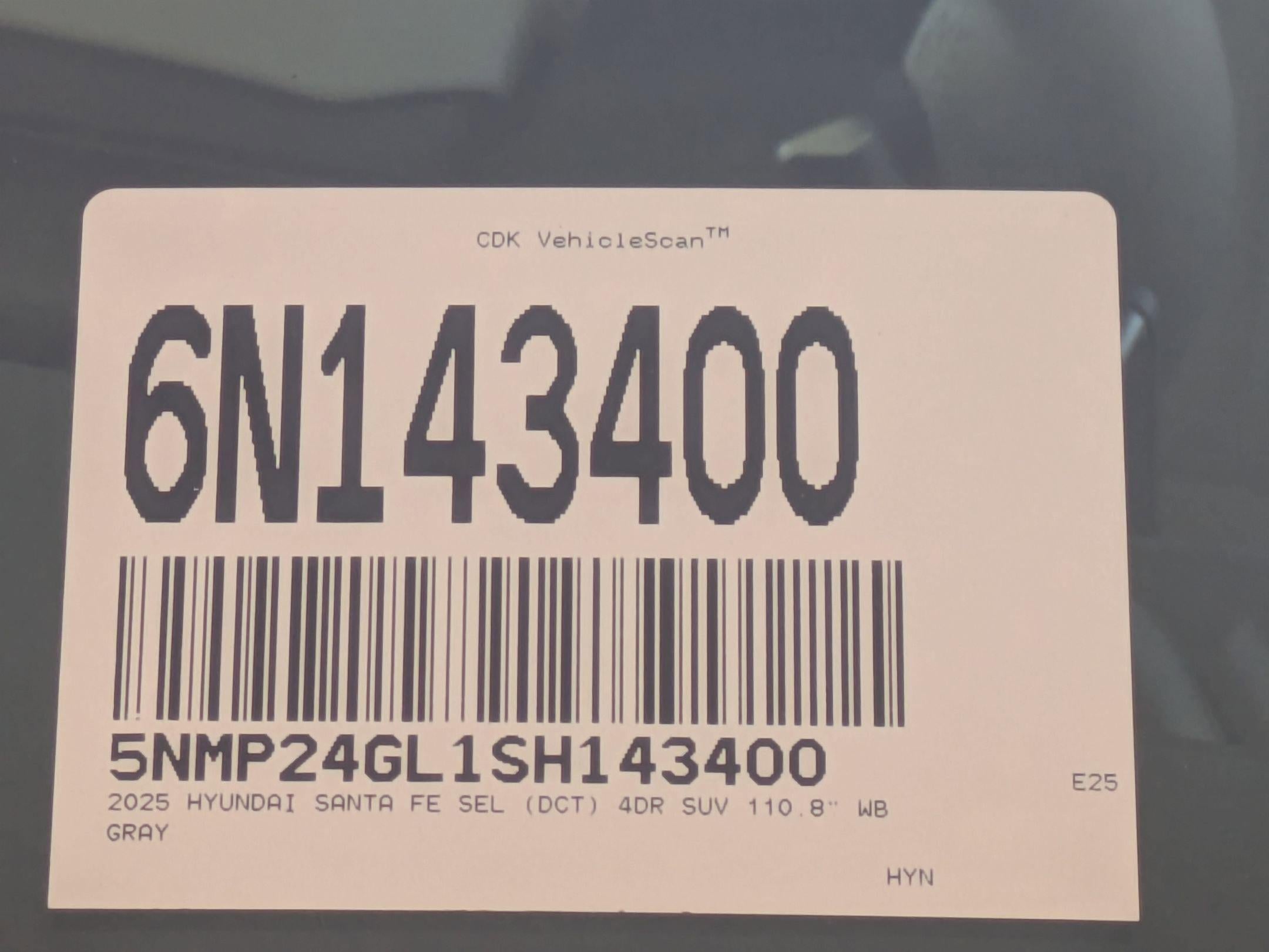 2025 Hyundai SANTA FE SEL FWD