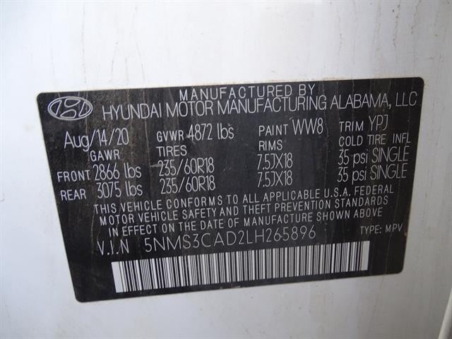 2020 Hyundai SANTA FE Preferred 2.4L