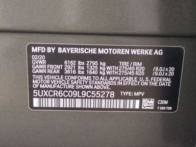 2020 BMW X5 xDrive40i