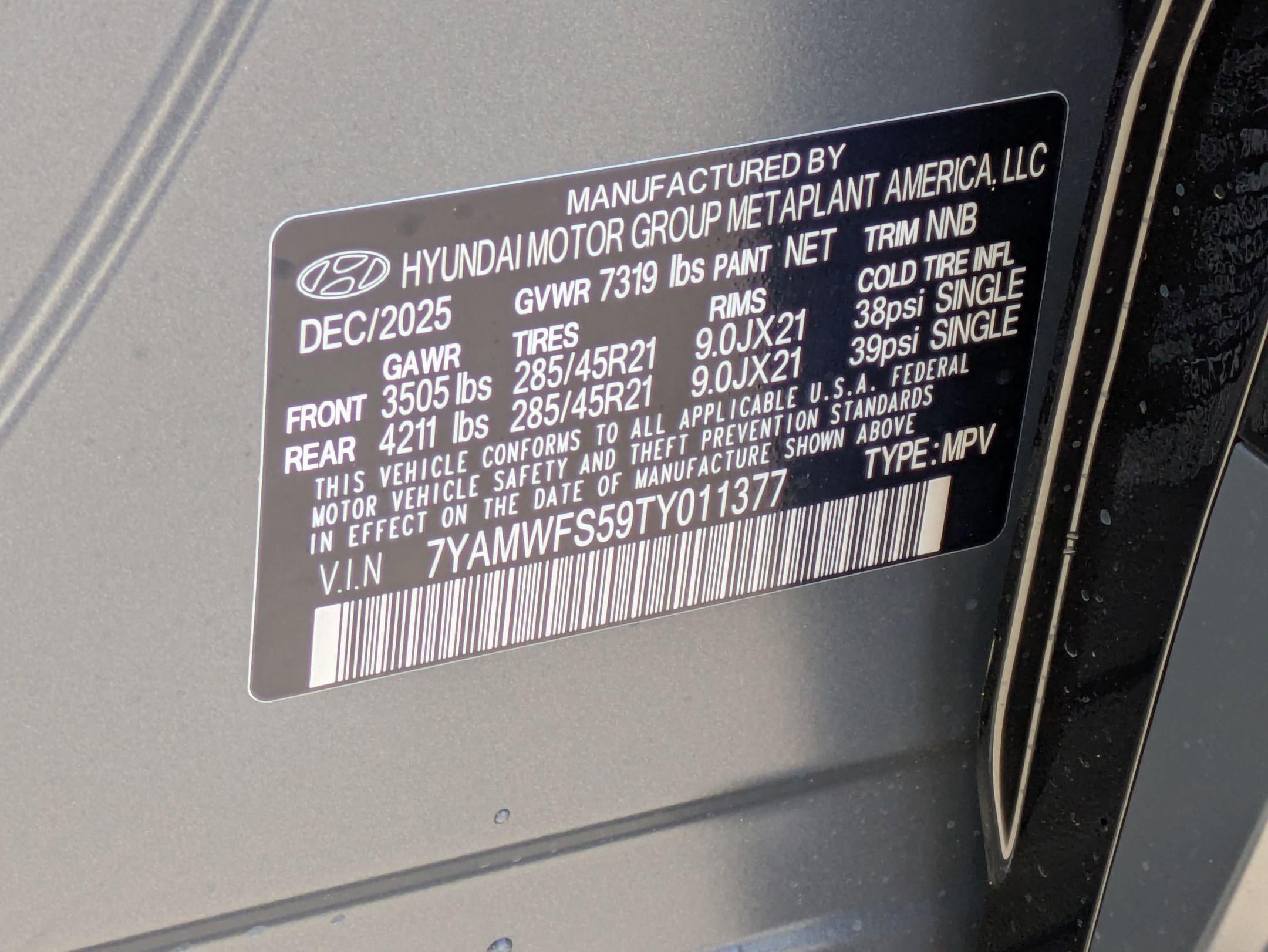 2026 Hyundai IONIQ 9 Performance Limited