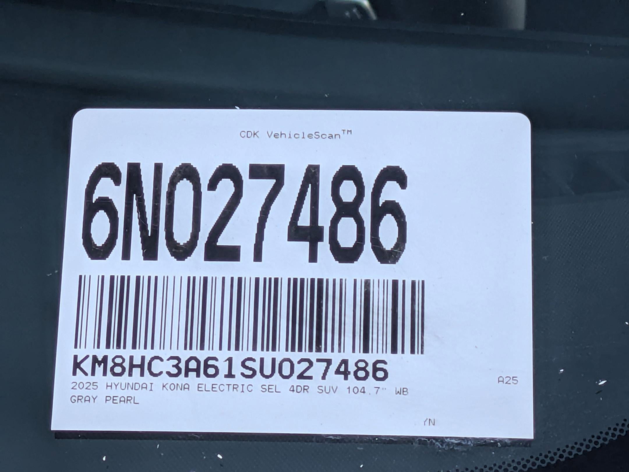 2025 Hyundai KONA ELECTRIC SEL