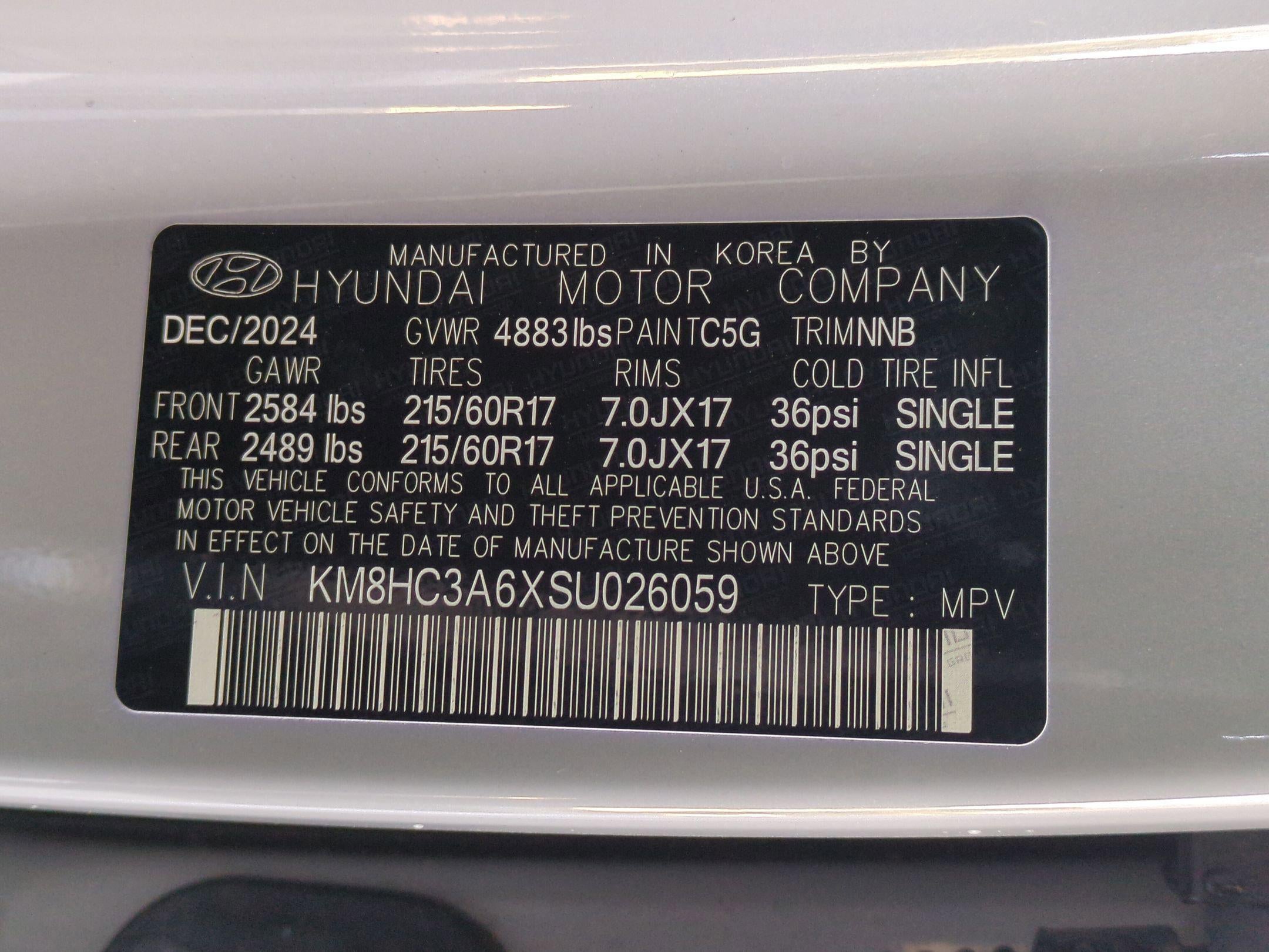 2025 Hyundai KONA ELECTRIC SEL