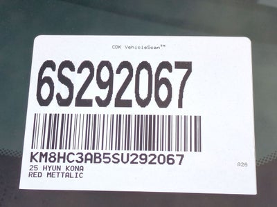 2025 Hyundai KONA SEL Convenience