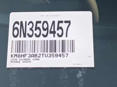 2026 Hyundai KONA SEL Sport FWD