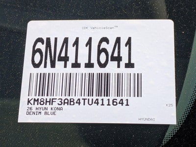 2026 Hyundai KONA SEL Sport FWD