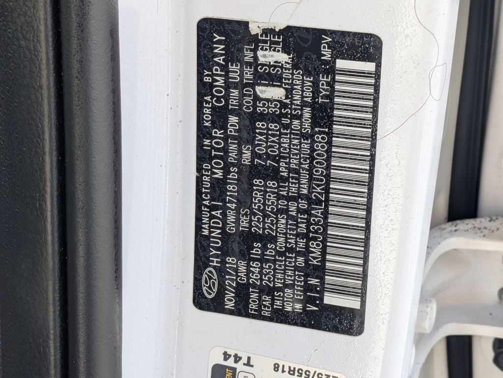 2019 Hyundai TUCSON Limited