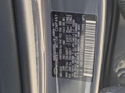 2026 Hyundai TUCSON HYBRID Blue