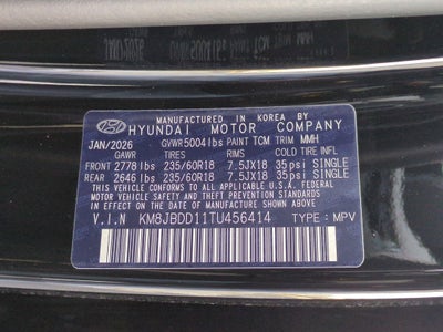 2026 Hyundai TUCSON HYBRID SEL AWD