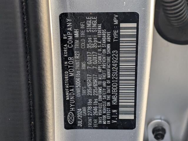 2025 Hyundai TUCSON HYBRID Blue