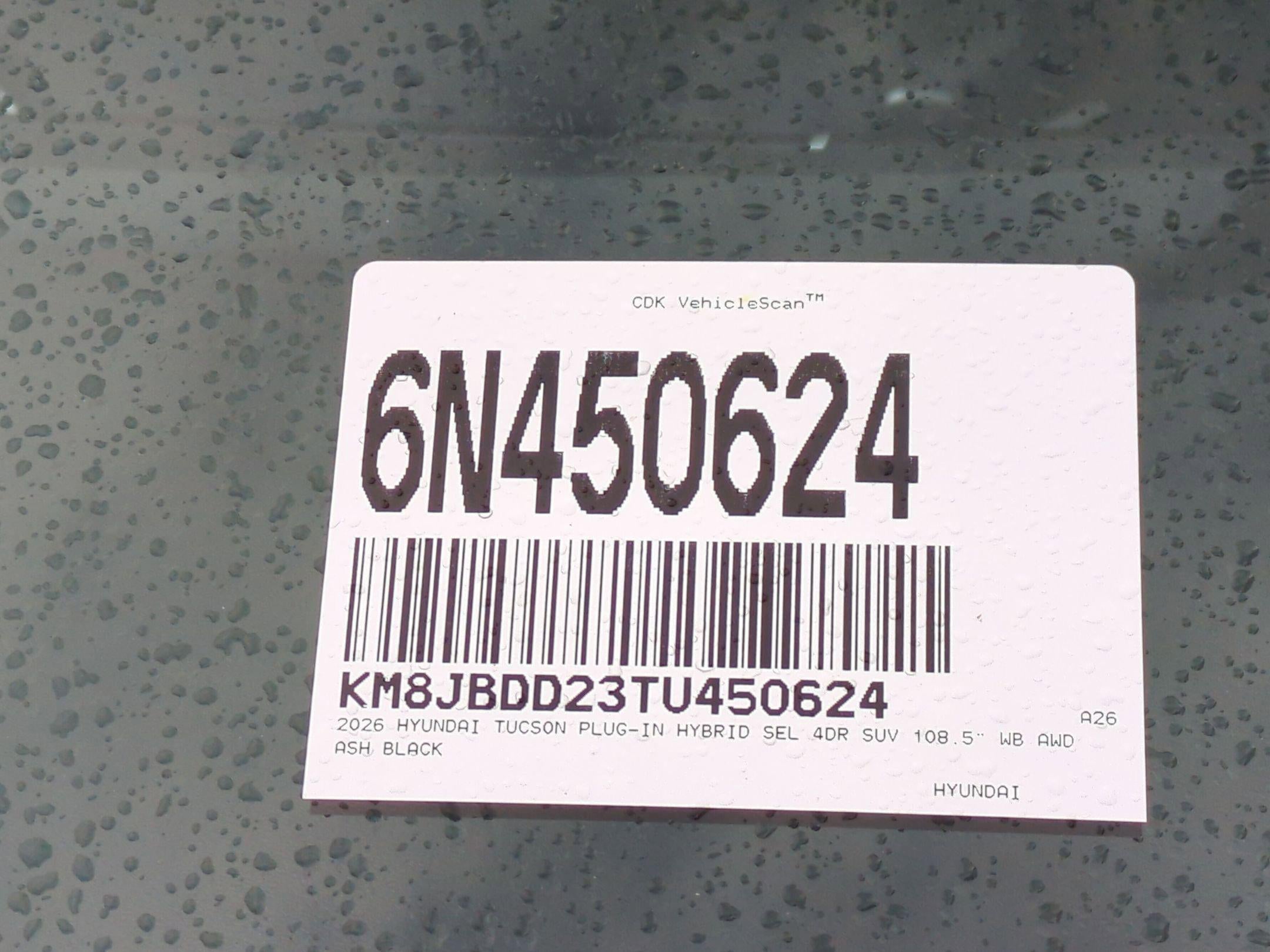 2026 Hyundai TUCSON PLUG-IN HYBRID SEL