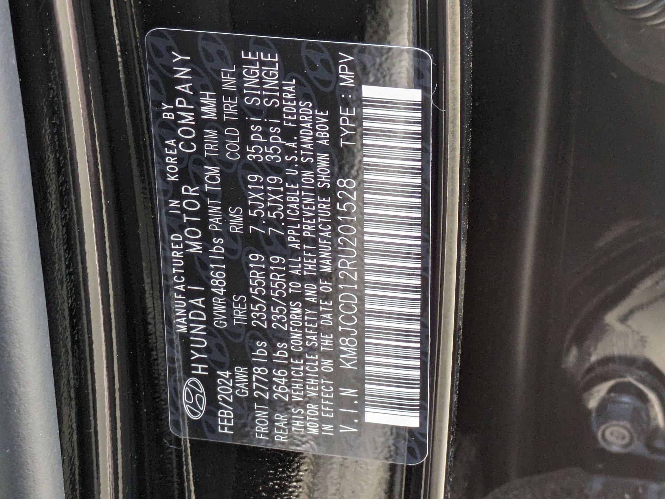 2024 Hyundai TUCSON HYBRID SEL Convenience