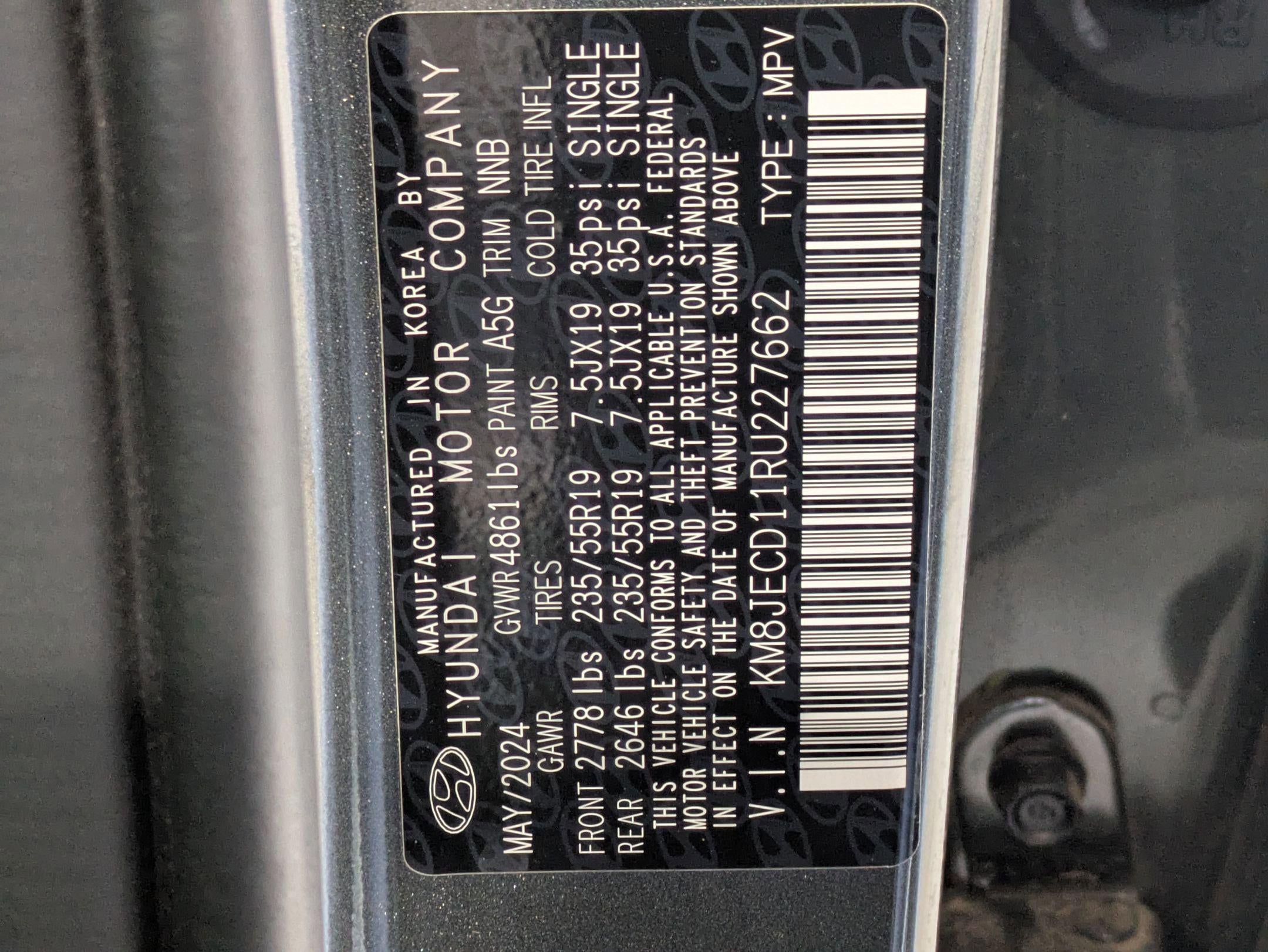 2024 Hyundai TUCSON HYBRID Limited