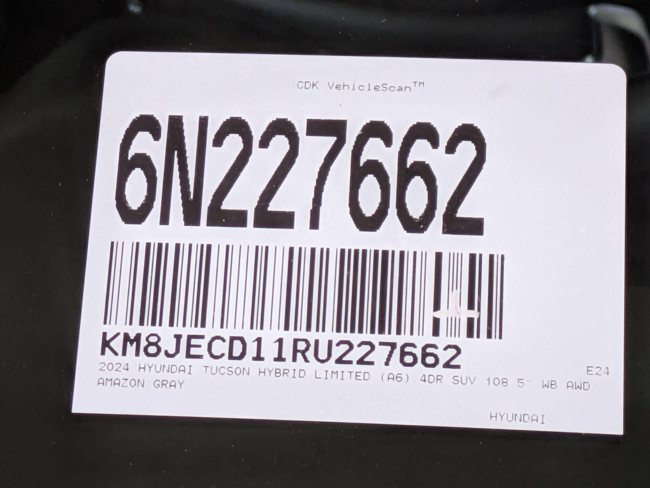 2024 Hyundai TUCSON HYBRID Limited