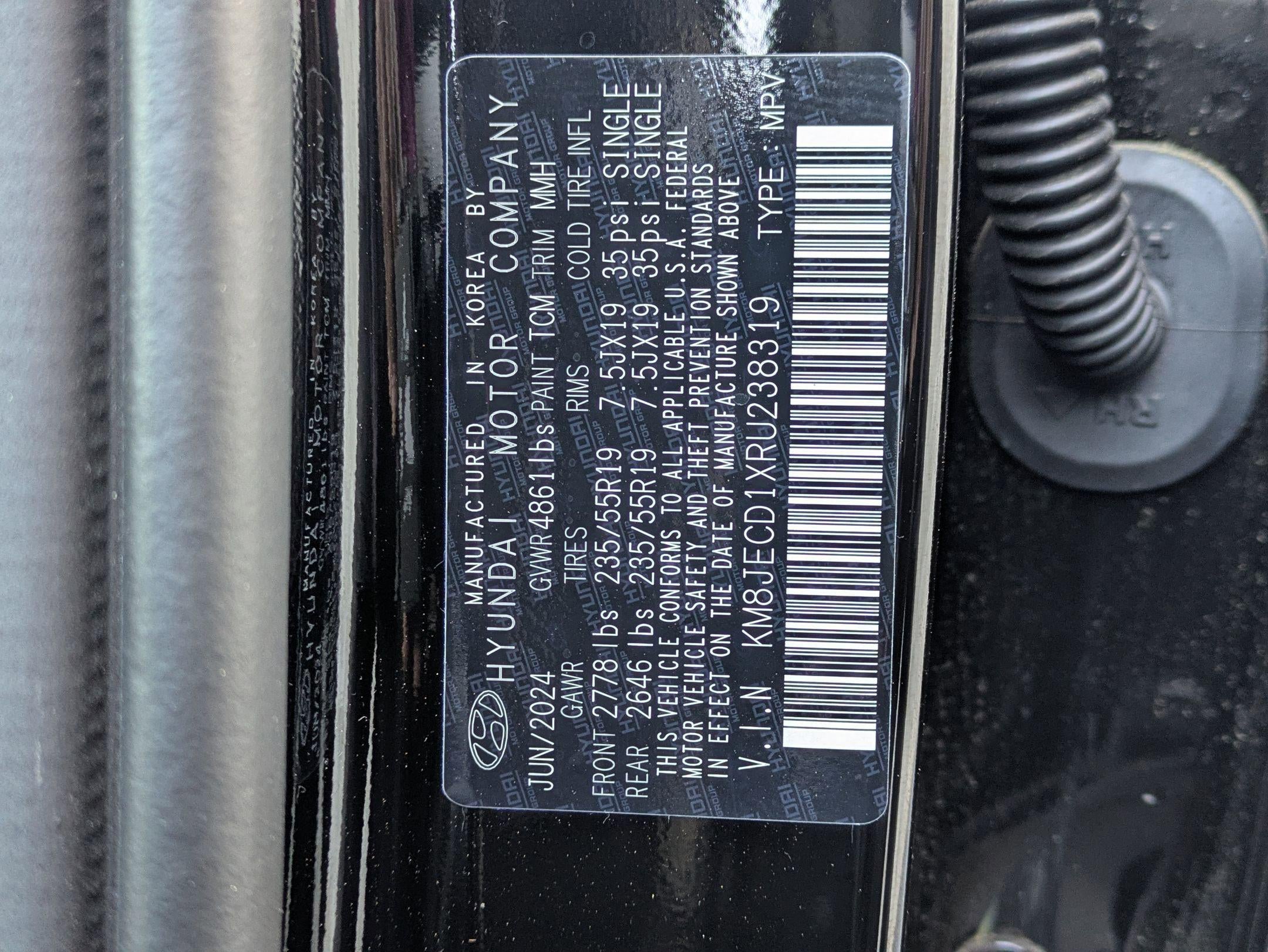 2024 Hyundai TUCSON HYBRID Limited