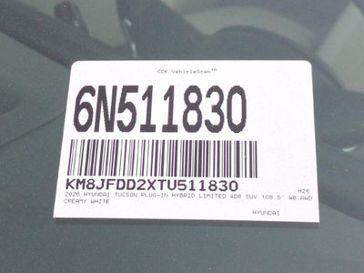 2026 Hyundai TUCSON PLUG-IN HYBRID Limited