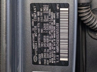 2025 Hyundai PALISADE SEL FWD