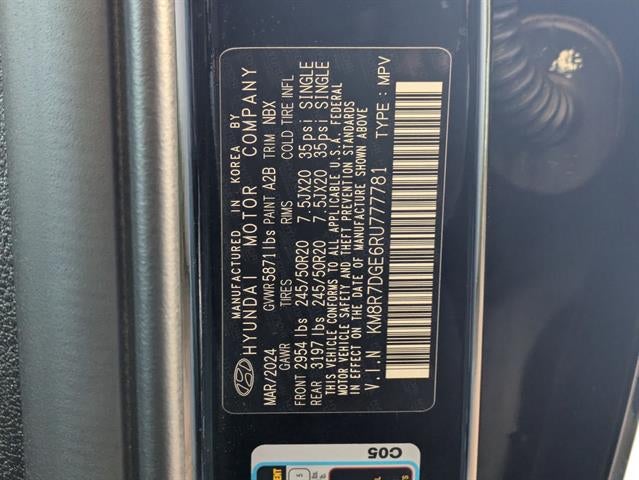 2024 Hyundai PALISADE Calligraphy