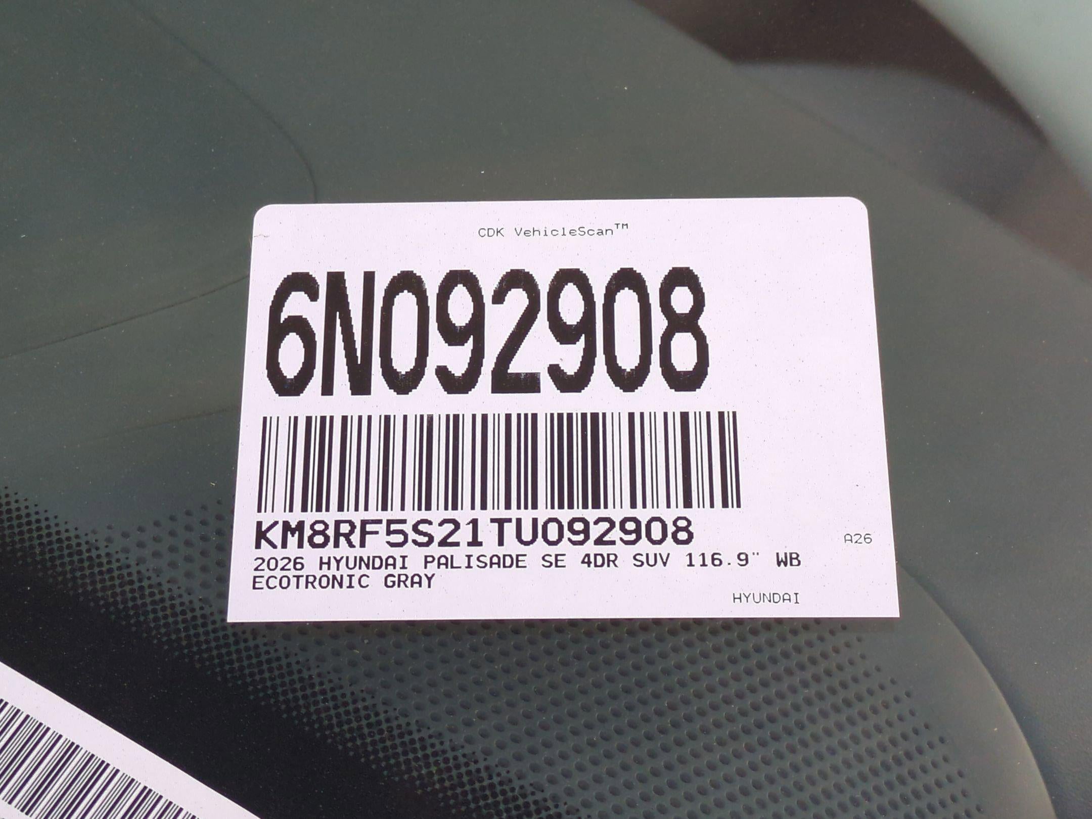 2026 Hyundai PALISADE SE FWD