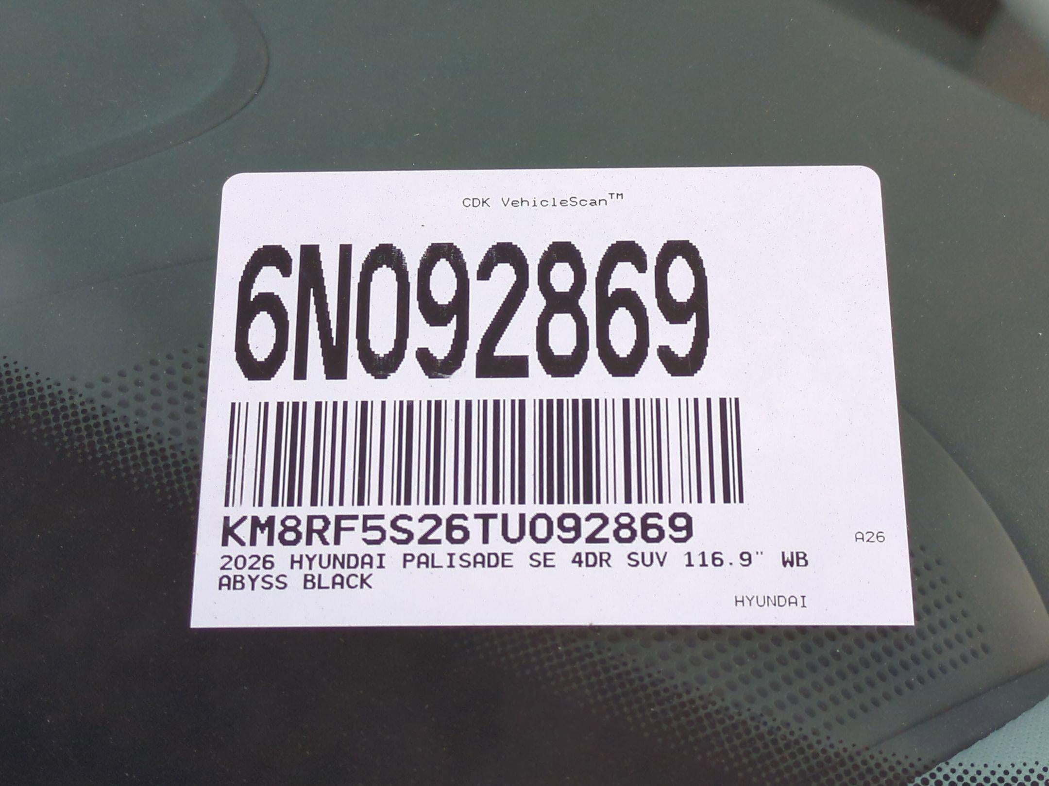 2026 Hyundai PALISADE SE FWD