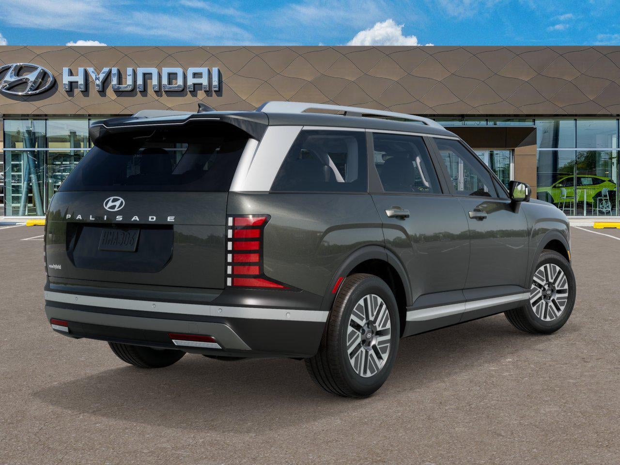 2027 Hyundai PALISADE HYBRID Blue SEL Premium 8P