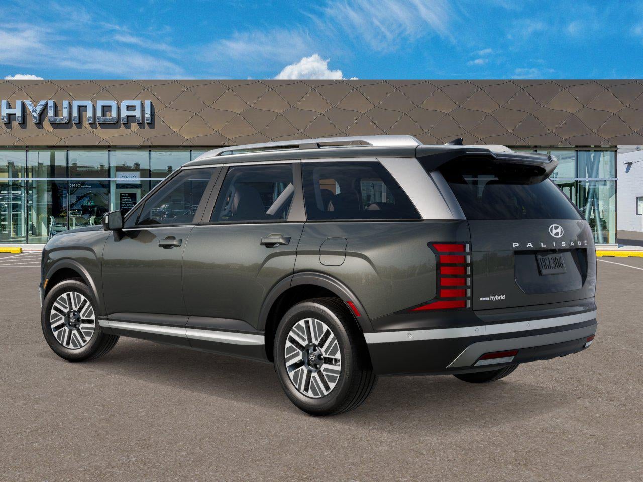2027 Hyundai PALISADE HYBRID Blue SEL Premium 8P
