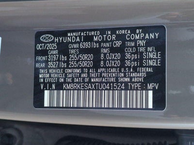 2026 Hyundai PALISADE HYBRID Limited