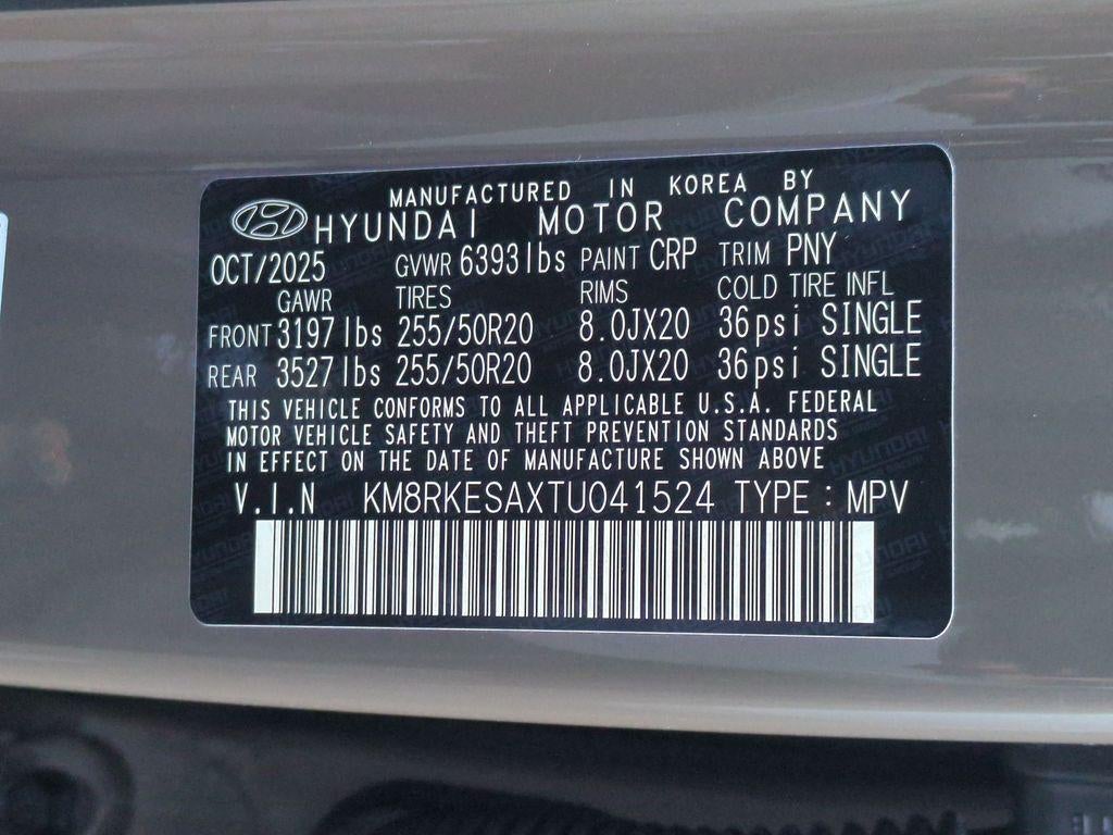 2026 Hyundai PALISADE HYBRID Limited