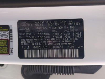 2026 Hyundai PALISADE SEL FWD
