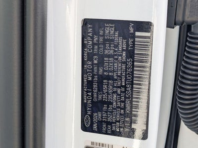 2026 Hyundai PALISADE HYBRID Blue SEL 8P