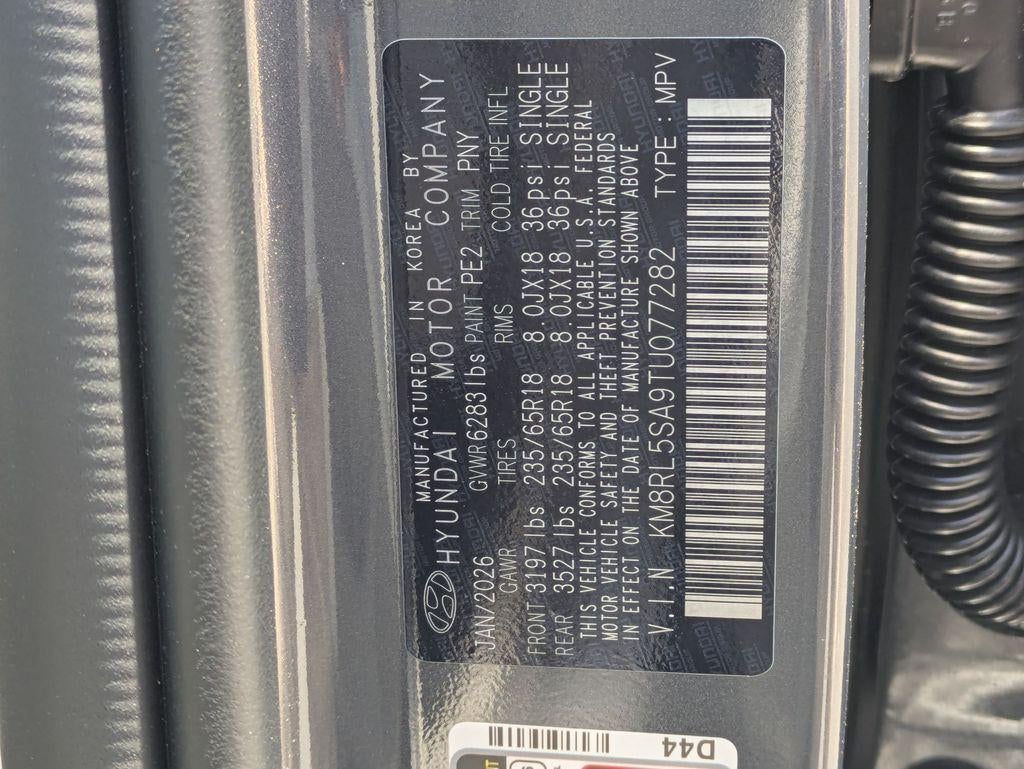 2026 Hyundai PALISADE HYBRID Blue SEL 8P