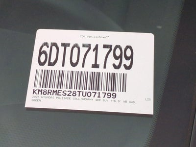 2026 Hyundai PALISADE Calligraphy AWD
