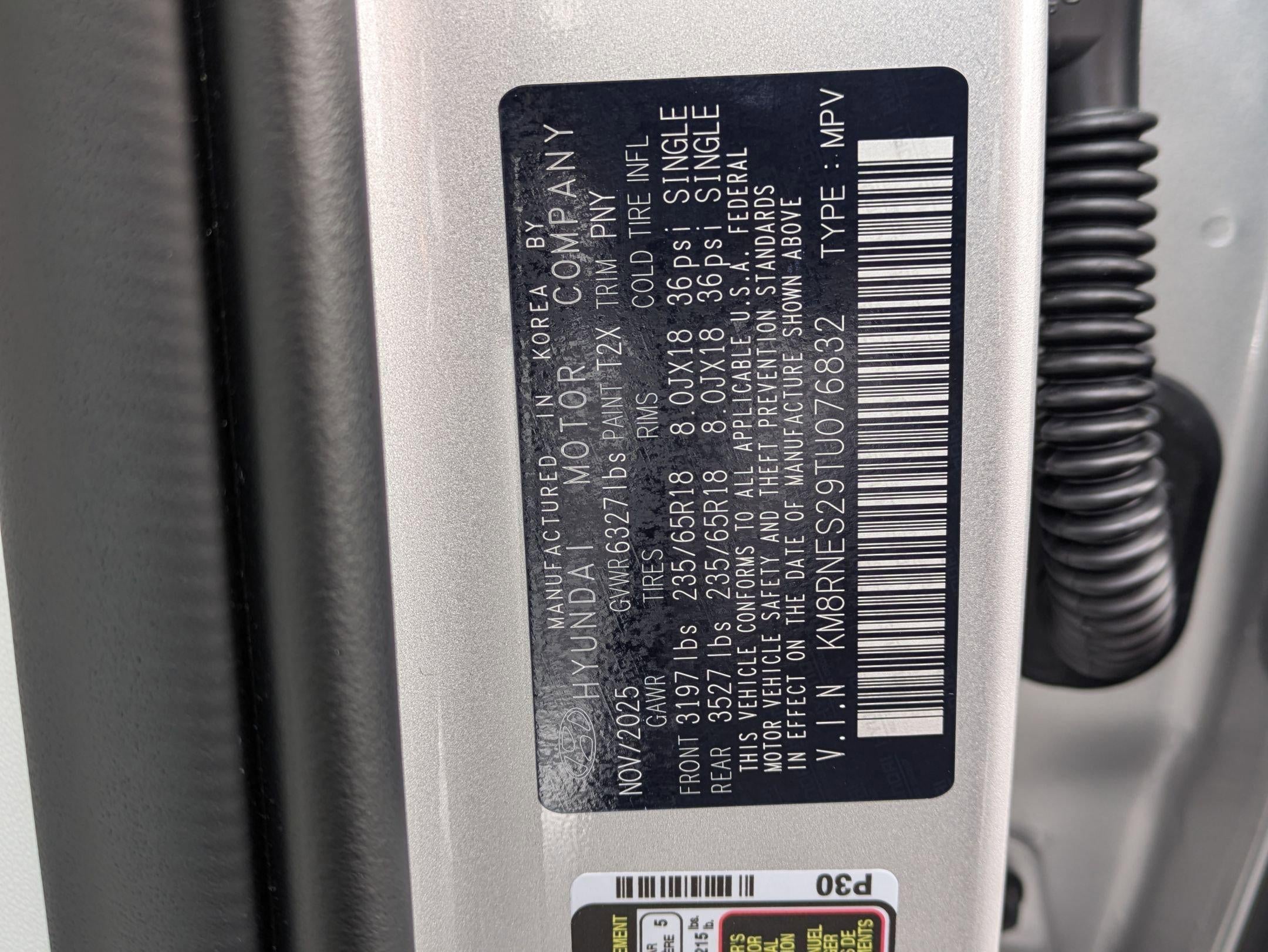 2026 Hyundai PALISADE SEL Premium AWD