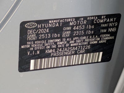 2025 Hyundai SONATA SE