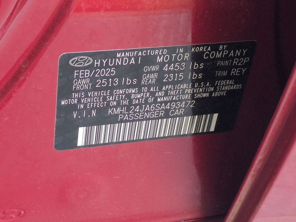2025 Hyundai SONATA SE