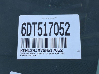 2025 Hyundai SONATA SE