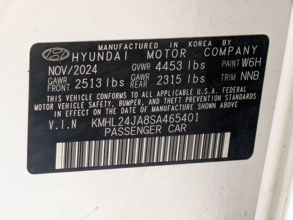 2025 Hyundai SONATA SE