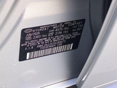 2026 Hyundai SONATA HYBRID Blue
