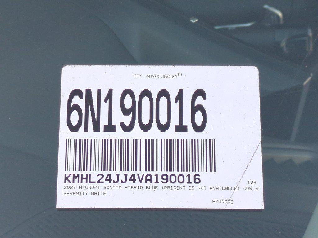 2027 Hyundai SONATA HYBRID Blue