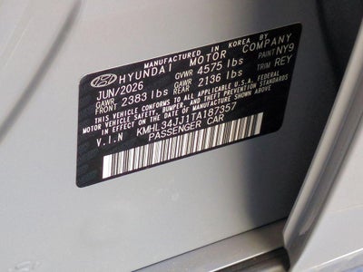 2026 Hyundai SONATA HYBRID SEL