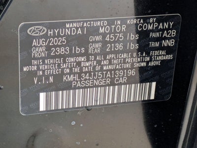 2026 Hyundai SONATA HYBRID SEL