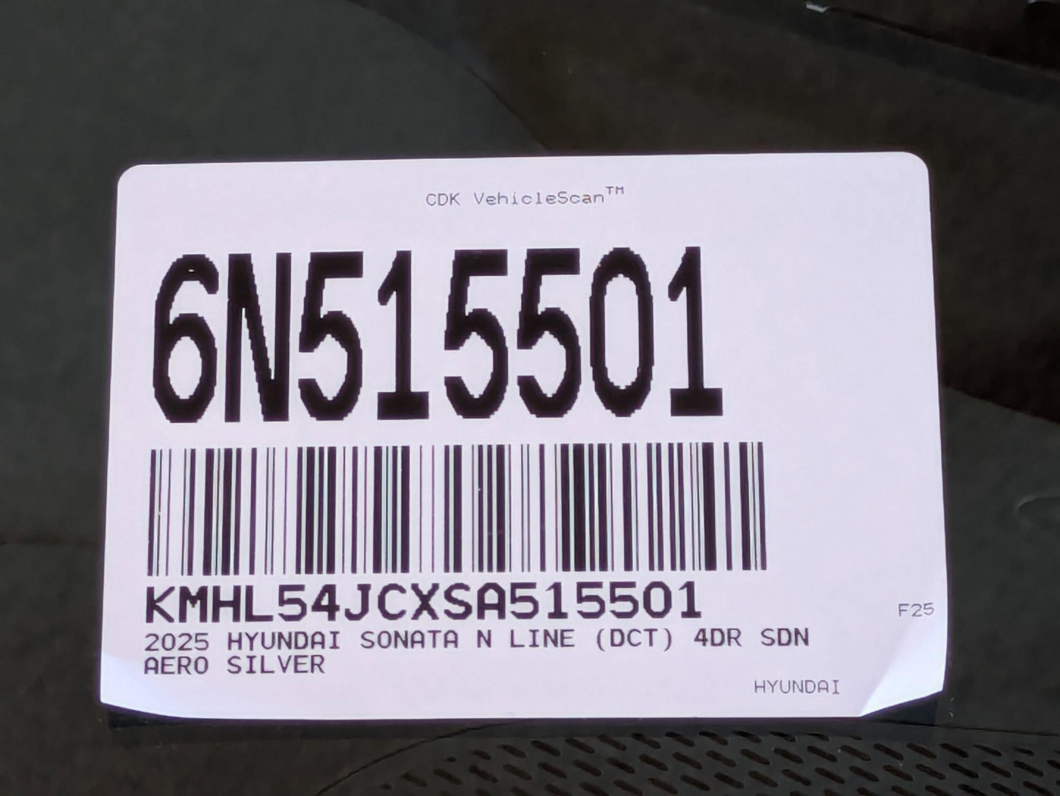 2025 Hyundai SONATA N Line