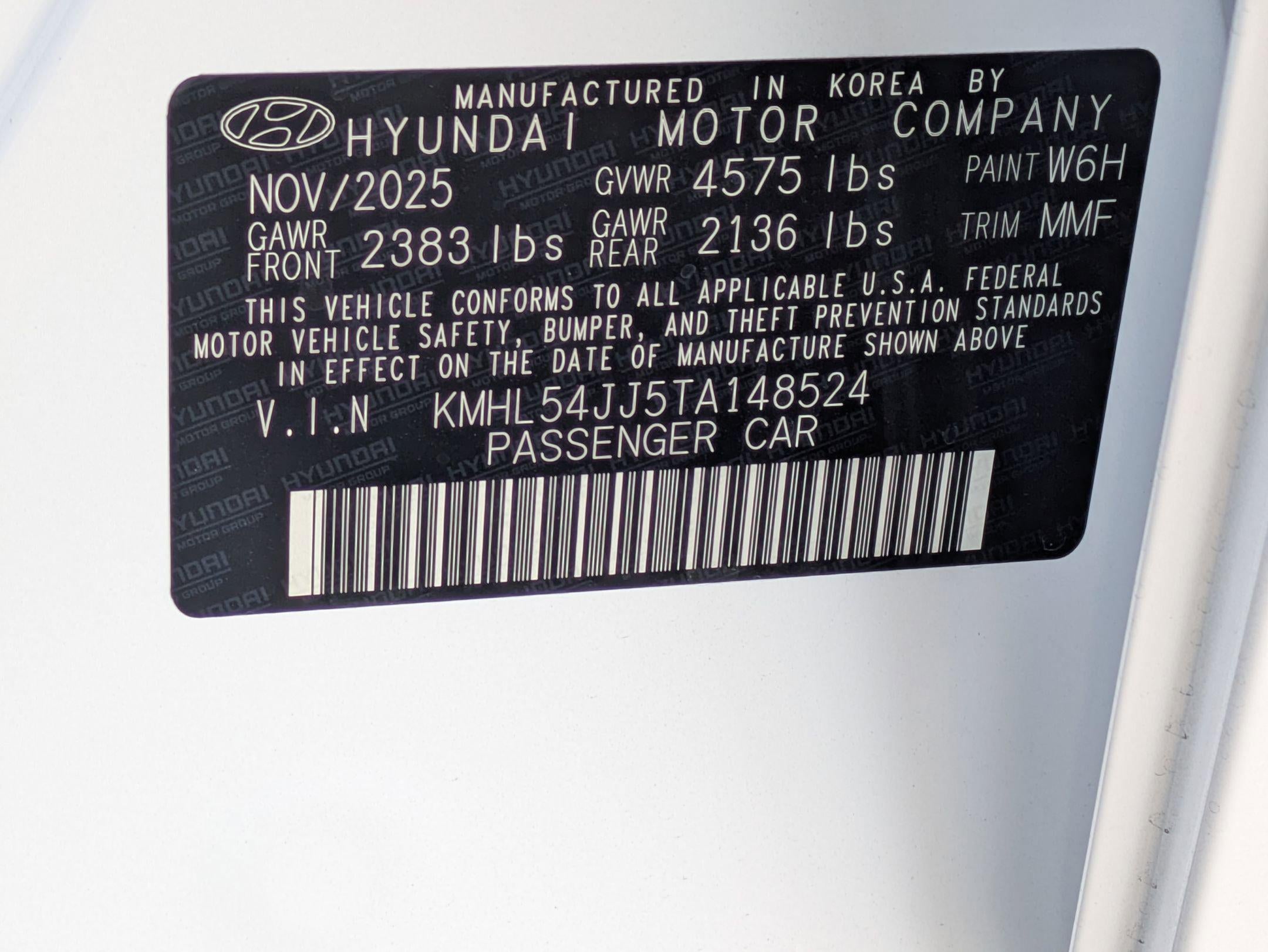 2026 Hyundai SONATA HYBRID Limited