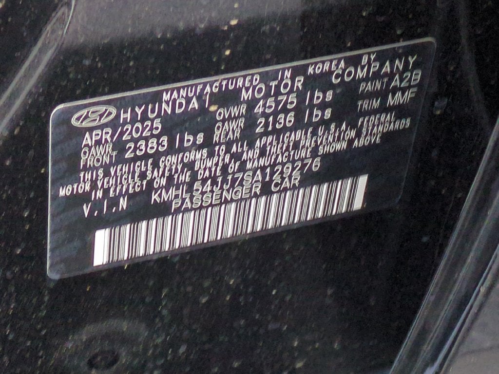 2025 Hyundai SONATA HYBRID Limited