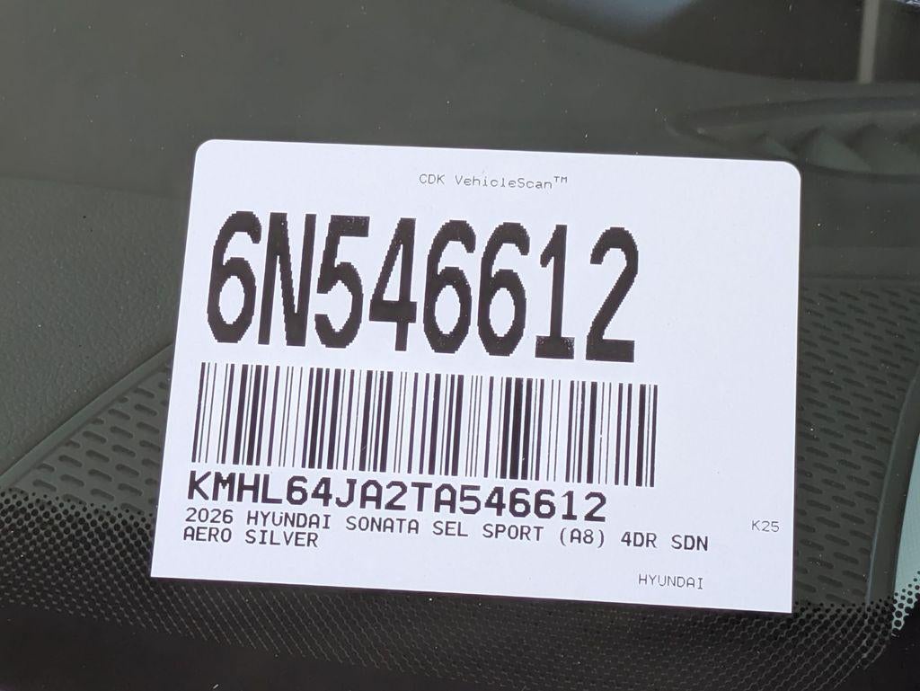 2026 Hyundai SONATA SEL Sport