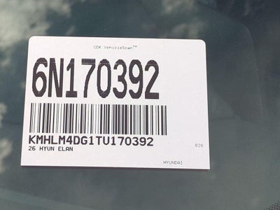 2026 Hyundai ELANTRA SEL Sport