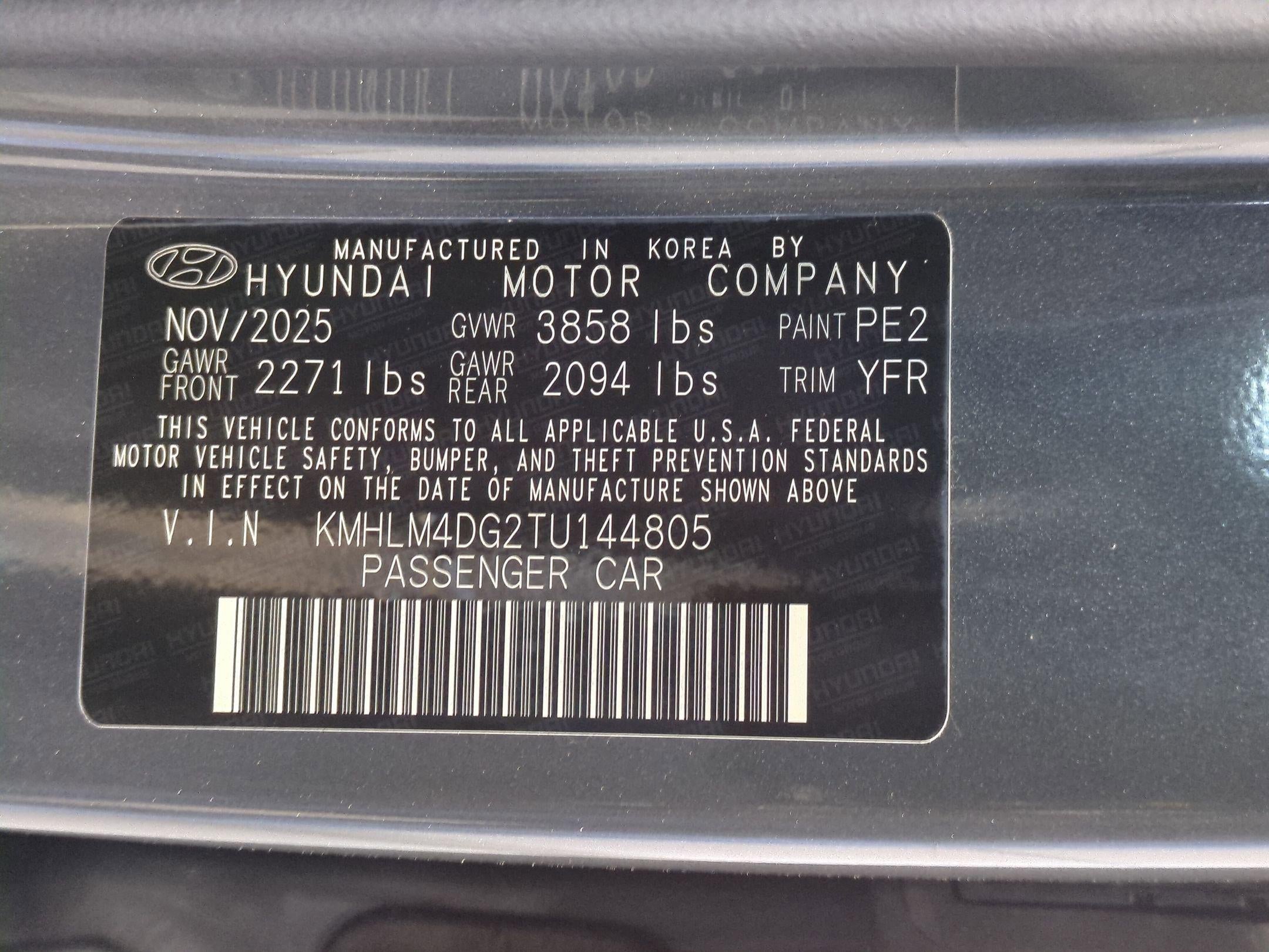 2026 Hyundai ELANTRA SEL Sport