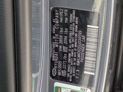 2025 Hyundai ELANTRA SEL Sport
