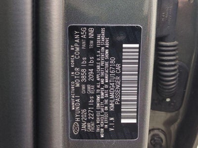 2026 Hyundai ELANTRA SEL Sport