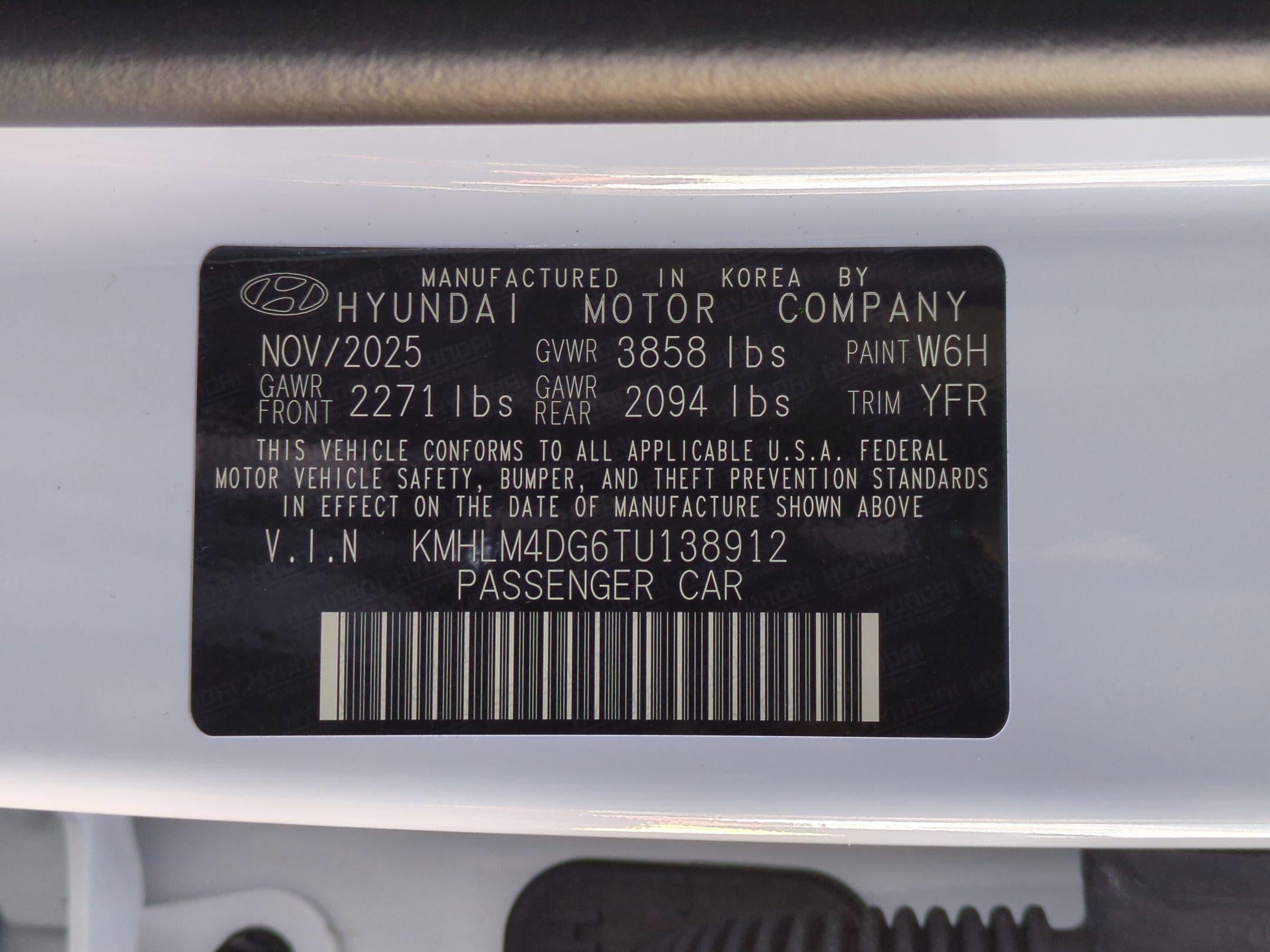 2026 Hyundai ELANTRA SEL Sport